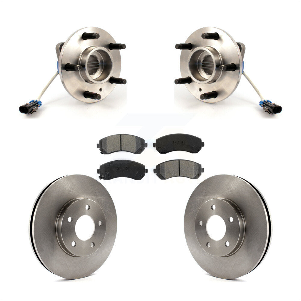 Kit de plaquettes de Rotor de frein, roulement de moyeu avant, pour Buick rendez-vous Pontiac Montana Azte