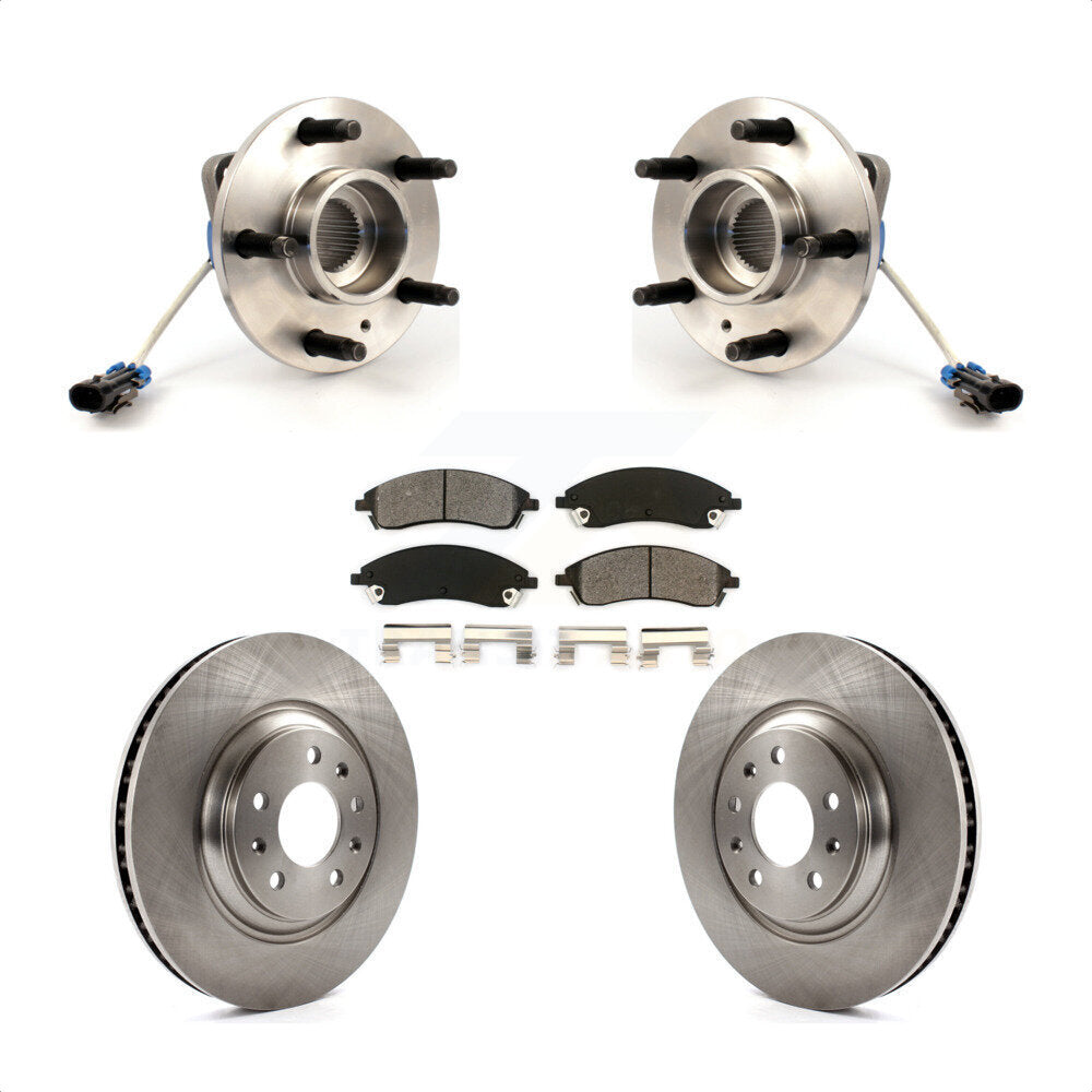 Kit de plaquettes de Rotor de frein à disque, roulement de moyeu avant, pour Pontiac Bonneville GX 2004 – 2005
