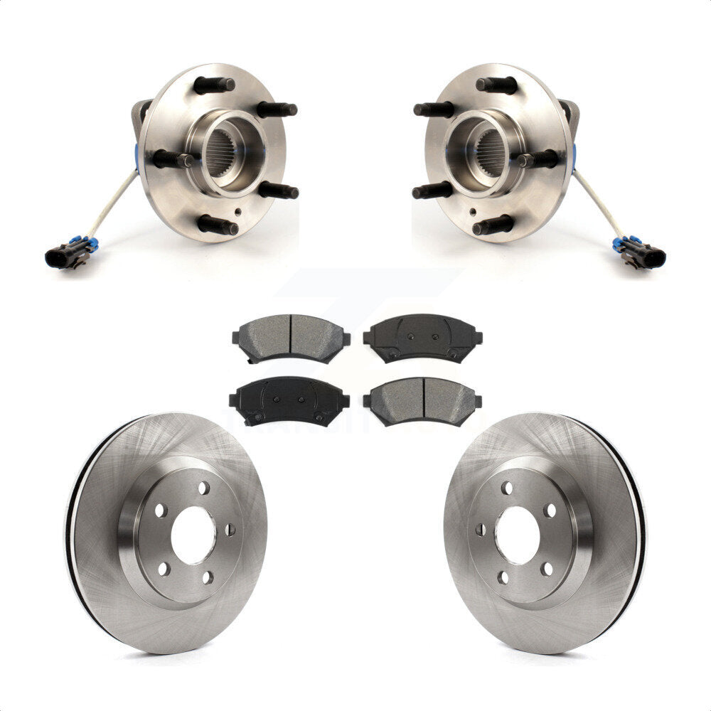 Kit de Rotor et de plaquettes de frein, roulement de moyeu avant, pour Chevrolet Impala Buick LeSabre Mont