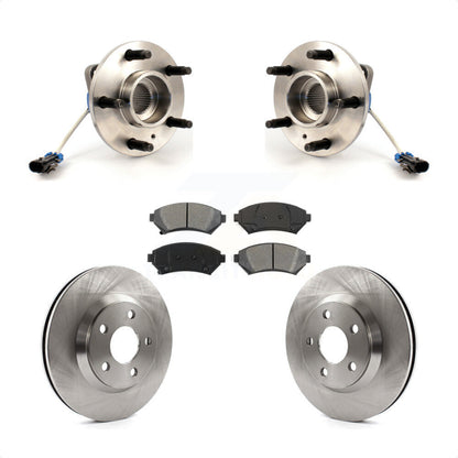 Kit de Rotor et de plaquettes de frein, roulement de moyeu avant, pour Chevrolet Impala Buick LeSabre Mont