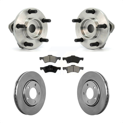 Kit de Rotor et plaquettes de frein à disque, roulement de moyeu avant, pour Dodge caravane Chrysler Voyage