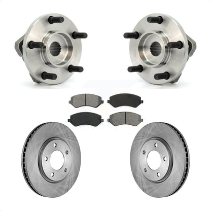 Kit de Rotor et de plaquettes de frein, roulement de moyeu avant, pour Dodge Grand Caravan Chrysler Voyage