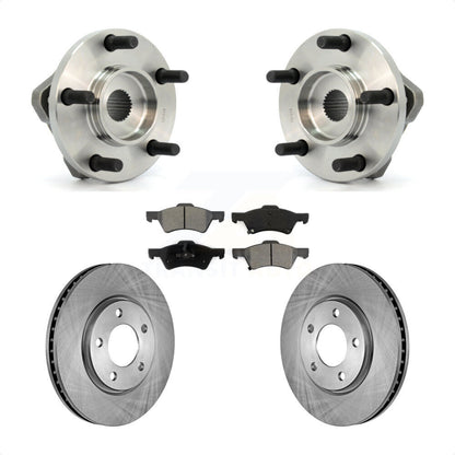 Kit de Rotor et plaquettes de frein, roulement de moyeu avant, pour Dodge Grand Caravan Chrysler Town
