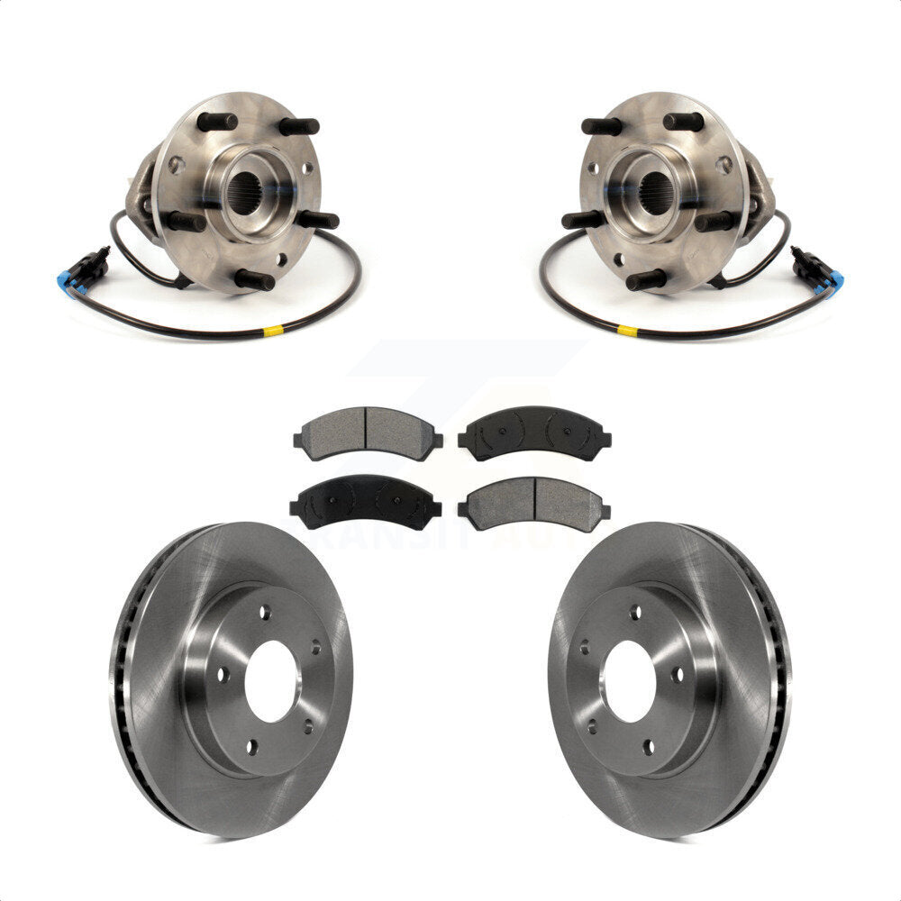 Kit de plaquettes de Rotor de frein, roulement de moyeu avant, pour Chevrolet GMC Blazer S10 Jimmy Sonom