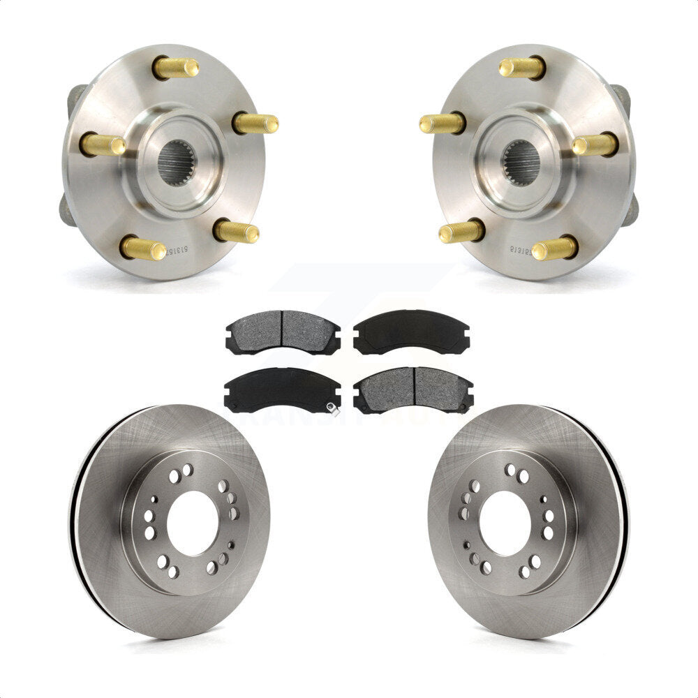 Ensemble de roulement de moyeu avant, Rotor de frein à disque et Kit de plaquettes pour Eagle Talon AW 1998