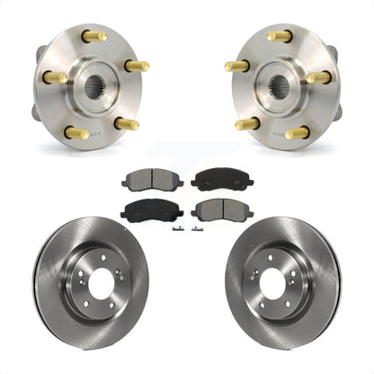 Kit de rotor et plaquettes de frein avec roulement de moyeu avant pour Mitsubishi Eclipse 2006 à 10 31 0