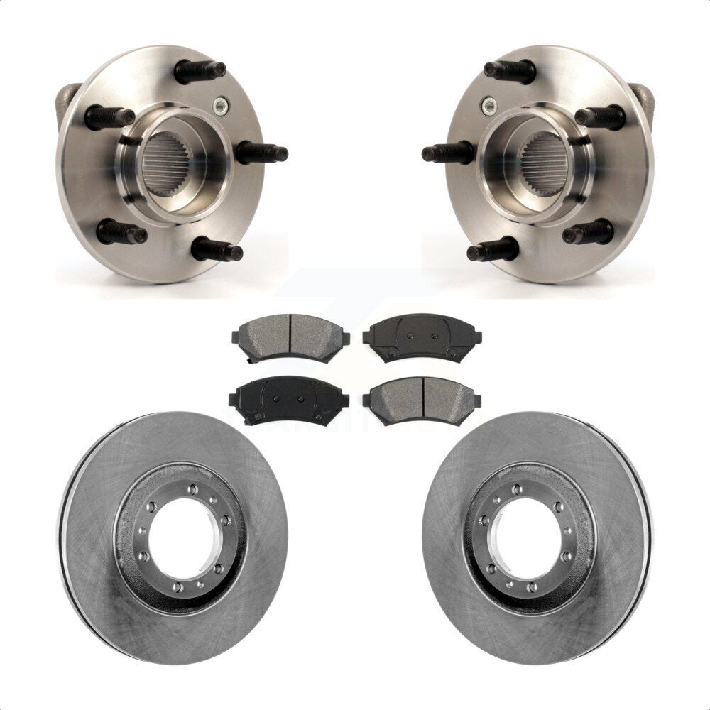 Kit de plaquettes de Rotor de frein, roulement de moyeu avant, pour Pontiac Montana Buick Century Ventur