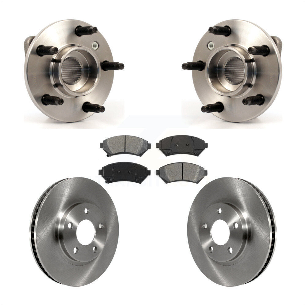 Kit de Rotor et de plaquettes de frein, roulement de moyeu avant, pour Chevrolet Impala Monte Carlo non AB