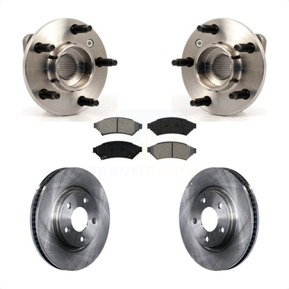 Kit de plaquettes de Rotor de frein à disque, roulement de moyeu avant, pour Pontiac Grand Prix Buick LaCross