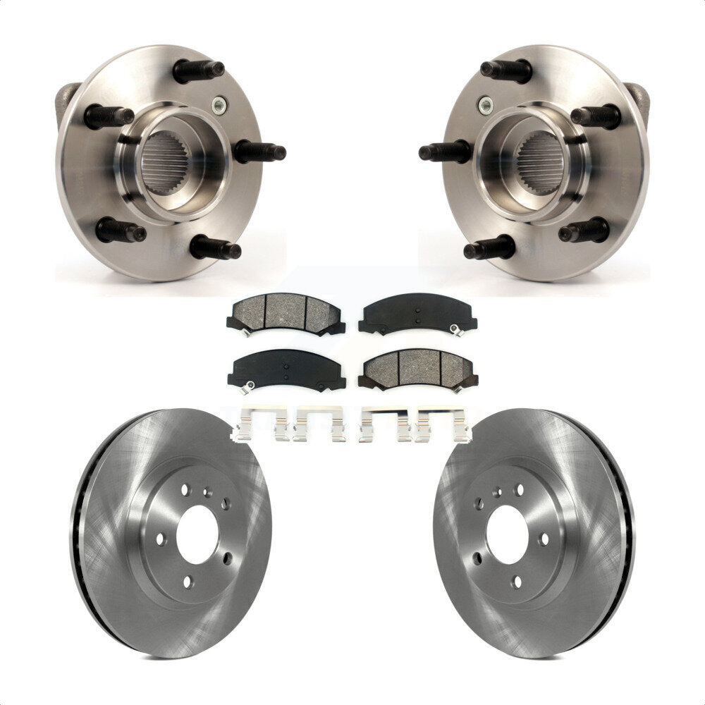 Kit de Rotor et de plaquettes de frein, roulement de moyeu avant, pour Chevrolet Impala Monte Carlo non AB