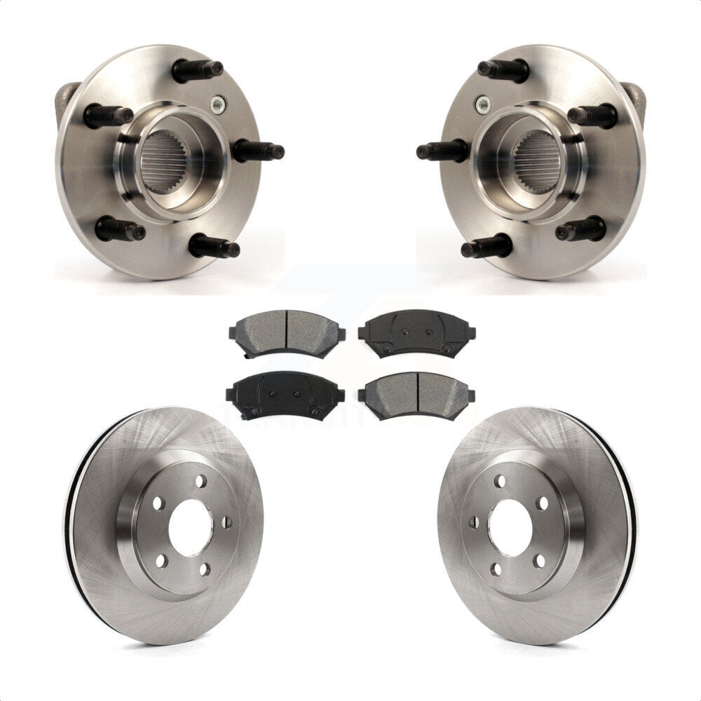 Kit de Rotor et de plaquettes de frein, roulement de moyeu avant, pour Chevrolet Impala Monte Carlo non AB