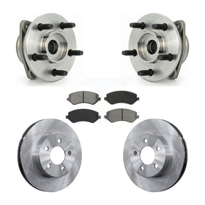 Kit de rotor et plaquettes de frein à disque, roulement de moyeu avant, pour Jeep Liberty non AB 2002 – 2005