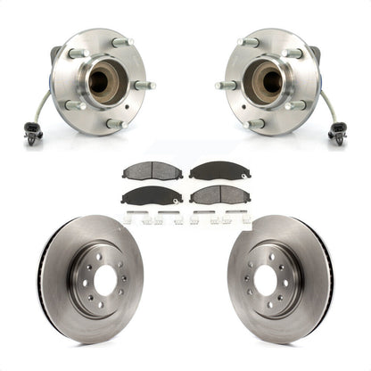 Kit de Rotor et de plaquettes de frein, roulement de moyeu avant, pour Cadillac CTS avec suspension Sport