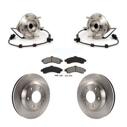 Kit de plaquettes de Rotor de frein, roulement de moyeu avant, pour GMC envoyé Chevrolet Trailblazer Buic