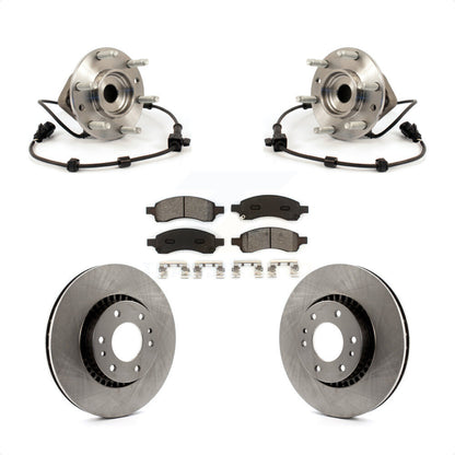 Kit de plaquettes de Rotor de frein, roulement de moyeu avant, pour Chevrolet Trailblazer GMC Envoy XL EX