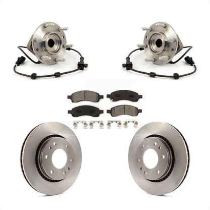 Kit de plaquettes de Rotor de frein, roulement de moyeu avant, pour Chevrolet Trailblazer GMC envoyé Buic