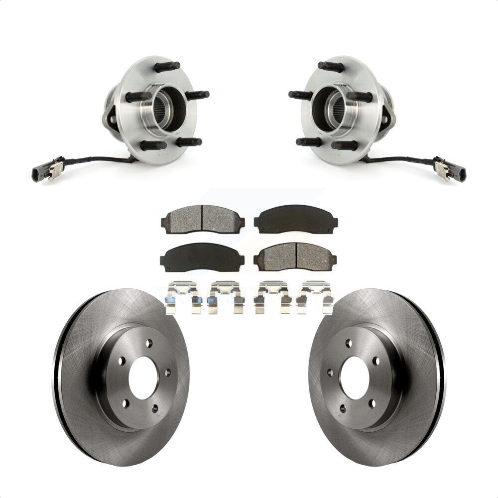 Kit de Rotor et de plaquettes de frein, roulement de moyeu avant, pour Saturn Vue Chevrolet Equinox Pontia