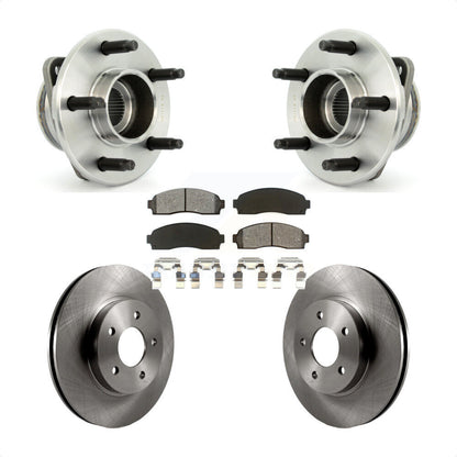 Kit de Rotor et de plaquettes de frein, roulement de moyeu avant, pour Saturn Vue Pontiac Torrent Chevrole