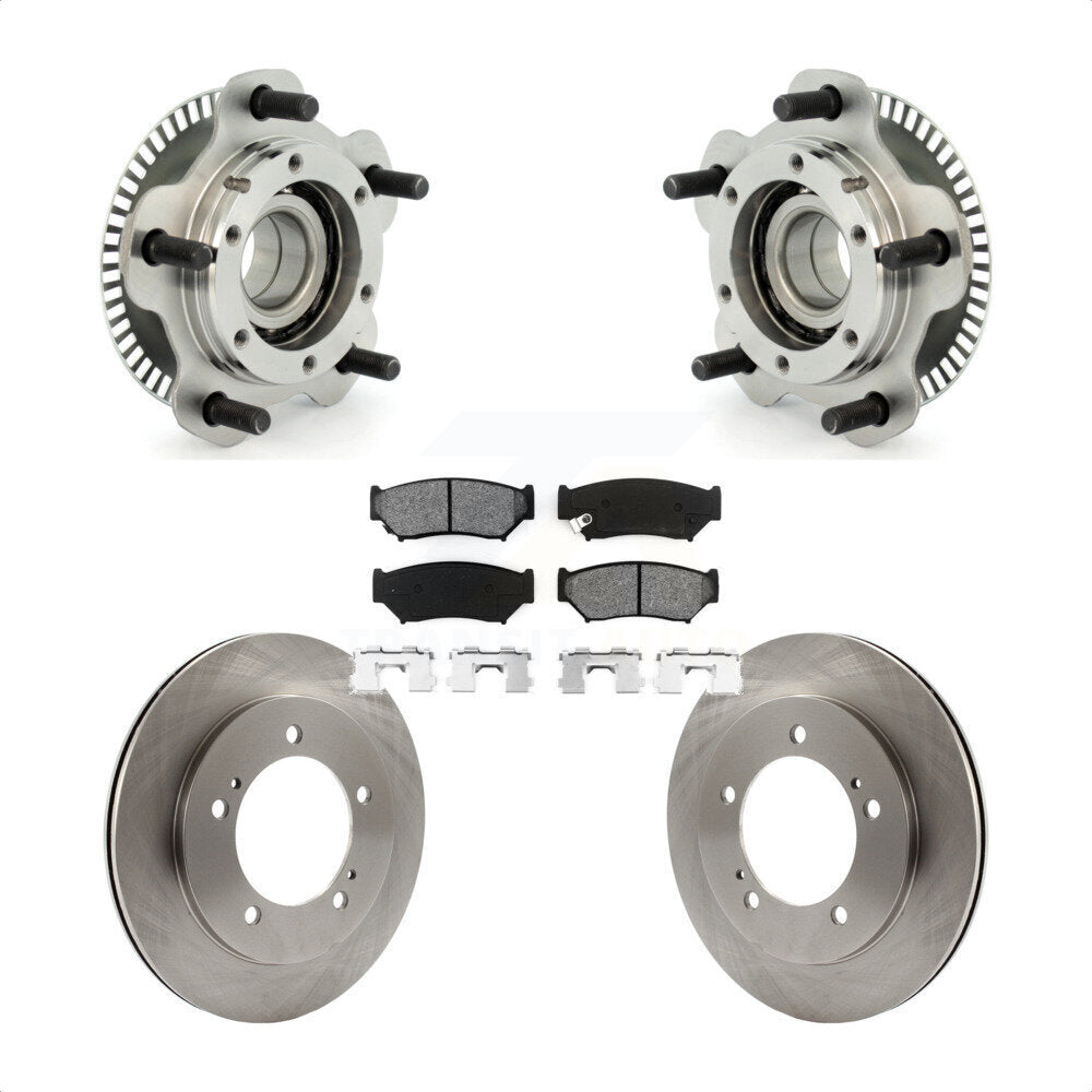 Kit de Rotor et de plaquettes de frein à disque, roulement de moyeu avant, pour Chevrolet Tracker Suzuki Vitar