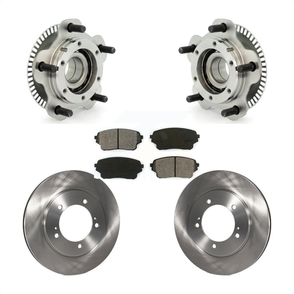 Kit de plaquettes de Rotor de frein à disque, ensemble de roulements de moyeu avant pour Suzuki XL-7 Grand Vitar