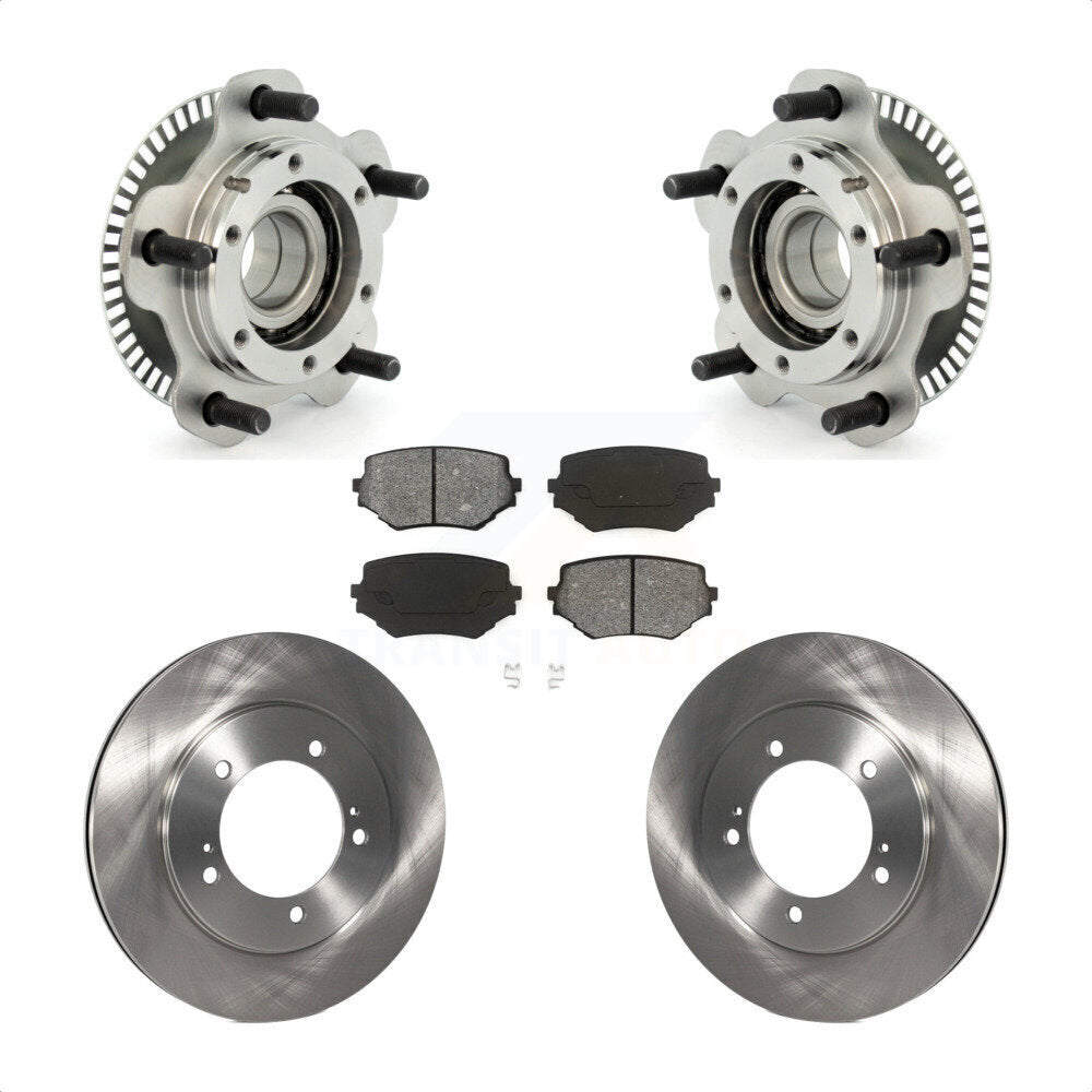 Kit de plaquettes de Rotor de frein à disque, ensemble de roulements de moyeu avant pour Suzuki Grand Vitara XL-