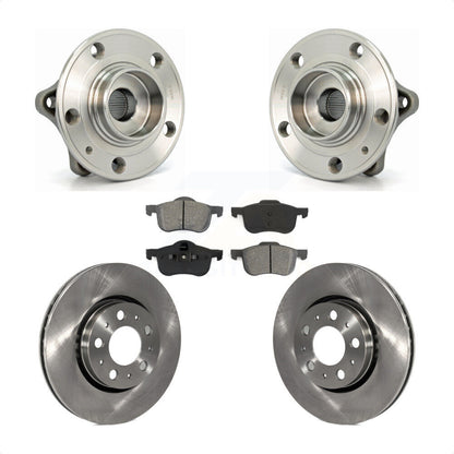 Ensemble de roulement de moyeu avant, Rotor de frein à disque et Kit de plaquettes pour Volvo S60 XC70 V70 S8