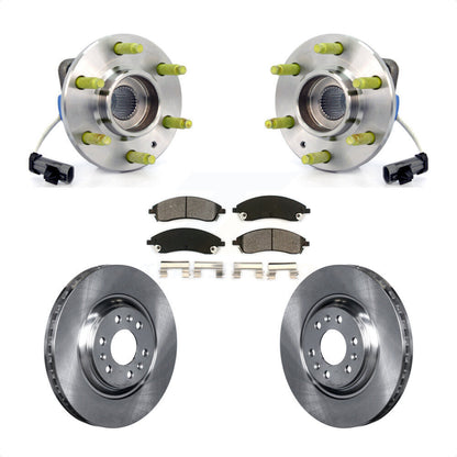 Kit de rotor et de plaquettes de frein, ensemble de roulements de moyeu avant, pour Cadillac SRX AW 2004 – 2009
