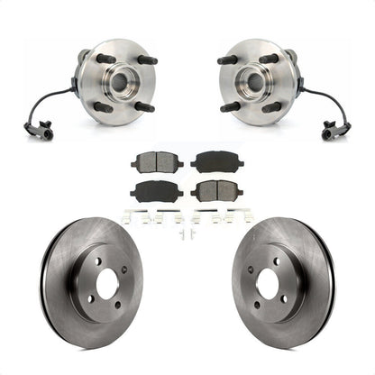 Kit de plaquettes de Rotor de frein, roulement de moyeu avant, pour Chevrolet Cobalt Pontiac G5 Saturn Io
