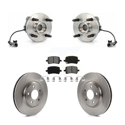 Kit de plaquettes de Rotor de frein, roulement de moyeu avant, pour Saturn Ion 2004 – 2007, avec roue à 4 écrous