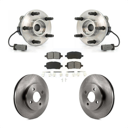 Ensemble de roulement de moyeu avant, Rotor de frein et Kit de plaquettes pour Saturn Ion Pontiac Pursui
