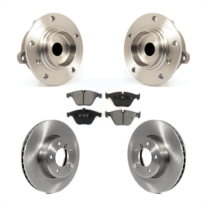 Ensemble de roulements de moyeu avant, Rotors et plaquettes de frein à disque, Kit pour BMW 530i 525i 528