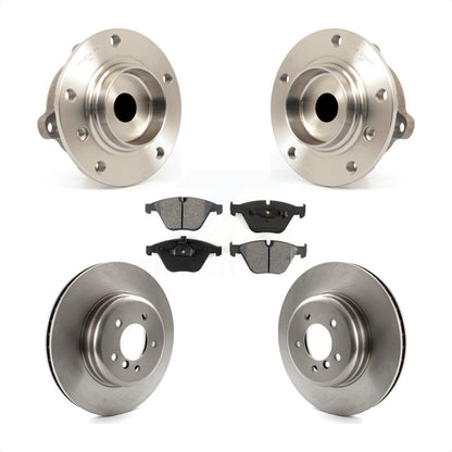 Kit de plaquettes de Rotor de frein, ensemble de roulements de moyeu avant, pour BMW 650i 645Ci 550i 545i 535