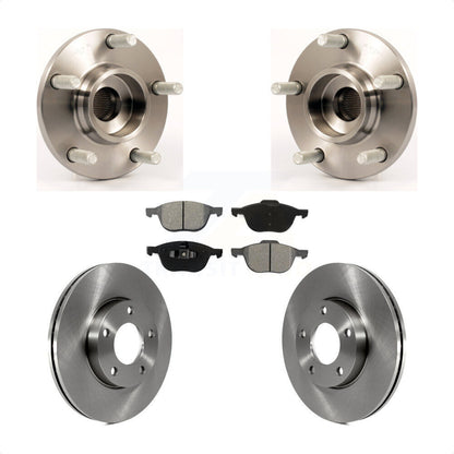 Kit de rotors et plaquettes de frein à disque d'assemblage de roulement de moyeu avant pour Mazda 3 2.0L