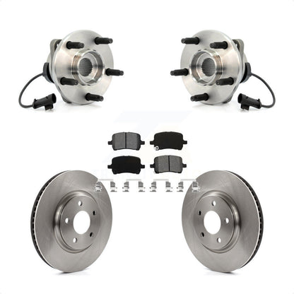 Kit de Rotor et de plaquettes de frein à disque, roulement de moyeu avant, pour Chevrolet Malibu HHR Pontiac G
