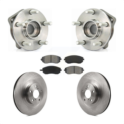 Ensemble de roulement de moyeu avant, Rotor de frein et Kit de plaquettes pour Subaru Outback Legac 2005