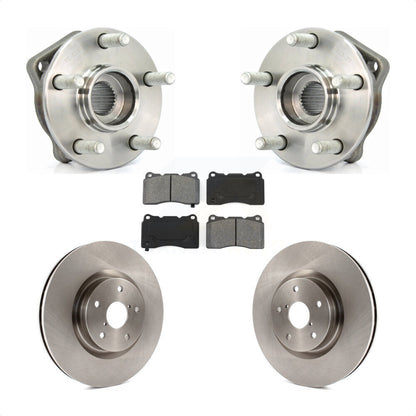 Ensemble de roulements de moyeu avant, Kit de plaquettes de Rotor de frein pour Subaru WRX Limited Bas 2014