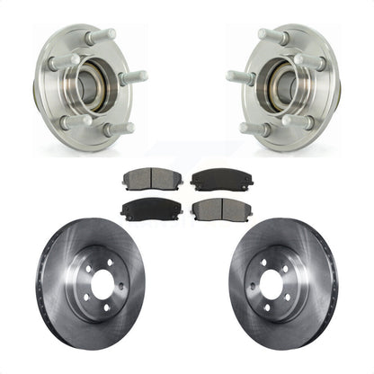 Kit de plaquettes de Rotor de frein, roulement de moyeu avant, pour Dodge Chrysler 300 Charger Challenge