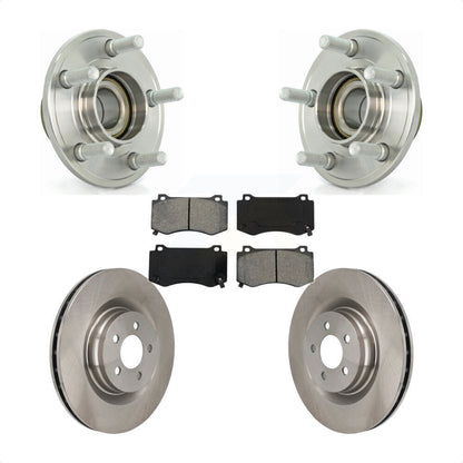 Kit de plaquettes de Rotor de frein, roulement de moyeu avant, pour Dodge Chrysler 300 Charger Challenge