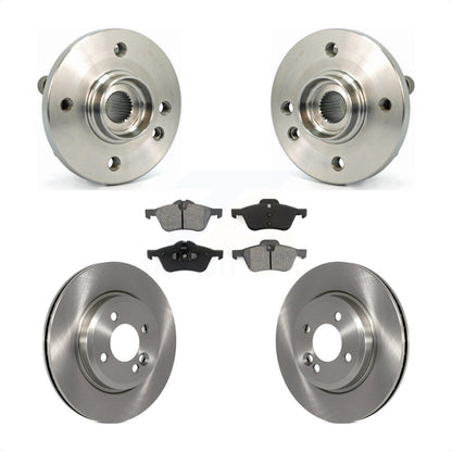 Kit de rotors et plaquettes de frein à disque, ensemble de roulements de moyeu avant pour Mini Cooper