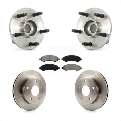 Kit de Rotor et plaquettes de frein à disque, roulement de moyeu avant, pour Dodge Dakota Mitsubishi Raide