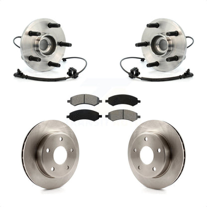 Kit de Rotor et de plaquettes de frein, roulement de moyeu avant, pour Dakota Dodge Ram Mitsubishi Raide