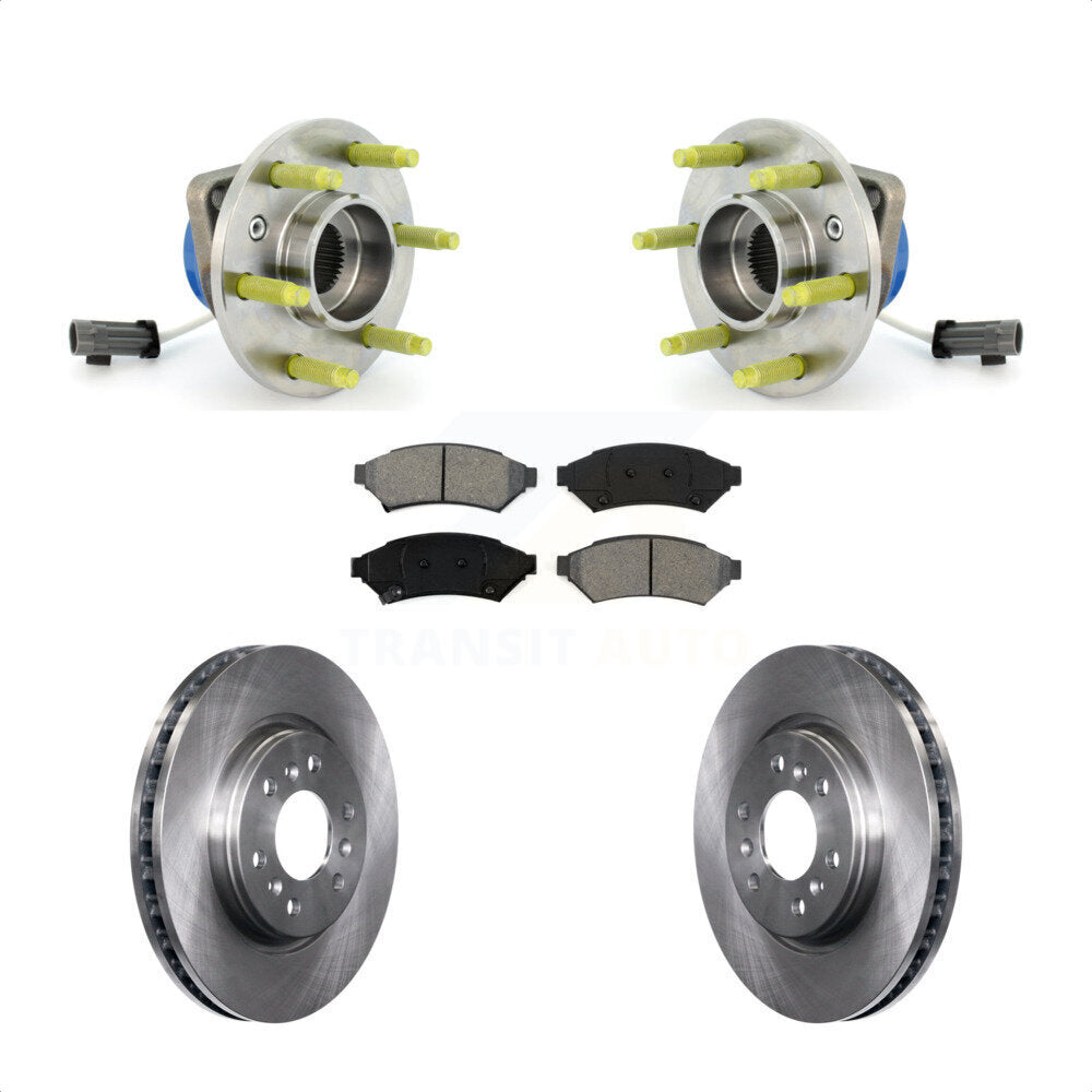 Kit de Rotor et de plaquettes de frein, roulement de moyeu avant, pour Pontiac Montana Chevrolet Uplande