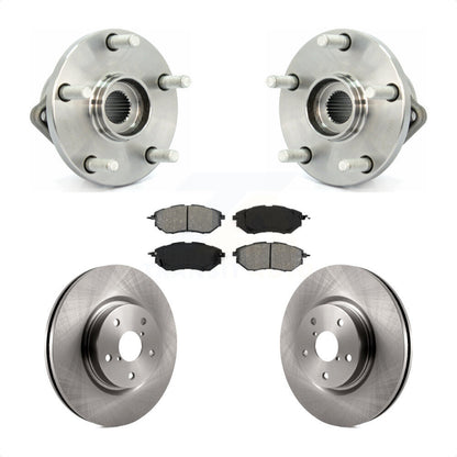 Ensemble de roulement de moyeu avant, Kit de plaquettes de Rotor de frein à disque pour Subaru Tribec 2008 – 2014