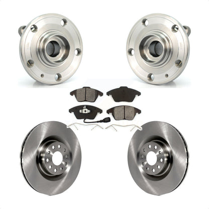 Kit de plaquettes de Rotor de frein à disque, roulement de moyeu avant, pour Volkswagen CC GTI Audi A3 Quattr