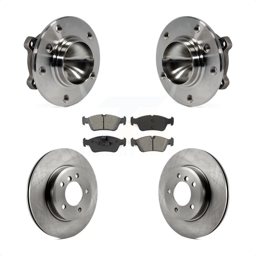 Ensemble de roulements de moyeu avant, Rotors et plaquettes de frein à disque pour BMW 325Ci 2006
