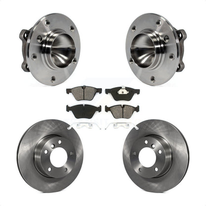 Kit de plaquettes de Rotor de frein à disque, ensemble de roulements de moyeu avant, pour BMW 128i 328i 323i 325
