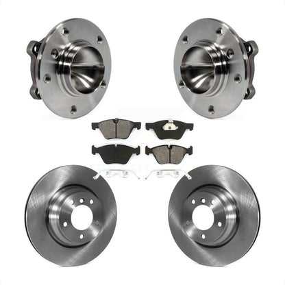 Ensemble de roulements de moyeu avant, rotors et plaquettes de frein à disque pour BMW 330i 2006