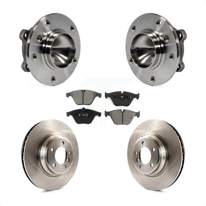 Ensemble de roulements de moyeu avant, Rotor de frein à disque et Kit de plaquettes pour BMW 335i 335is 335