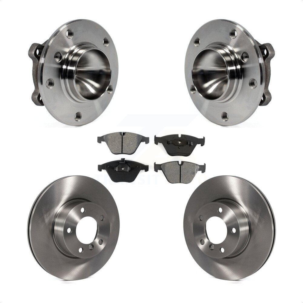 Kit de rotors et plaquettes de frein à disque d'assemblage de roulement de moyeu avant pour BMW 328i X1