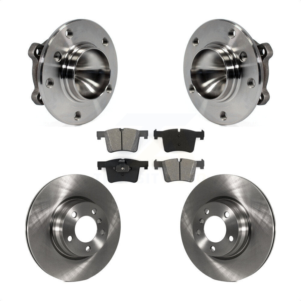 Ensemble de roulement de moyeu avant, Kit de plaquettes de Rotor de frein pour BMW 328i berline 2012 avec 3.0